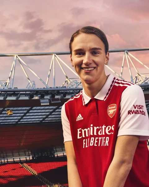 Maillot de Foot Arsenal White 4 Tenue Domicile 2022/23